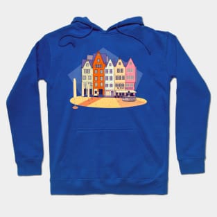 German colored houses Hoodie